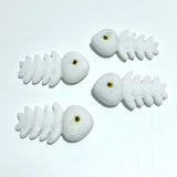 White Marble Fish Bone Carving Wholesale - Wholesale Crystals