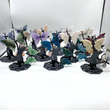Wholesale Crystal Butterfly Wing Carving with Cat Metal Stand (Mixed Materials) -Wholesale Crystals