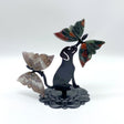 Wholesale Crystal Butterfly Wing Carving with Dog Metal Stand (Mixed Materials) -Wholesale Crystals