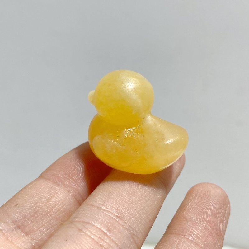 Yellow Calcite Duck Carving Wholesale Closeout -Wholesale Crystals