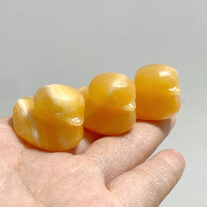 Yellow Calcite Duck Carving Wholesale Closeout - Wholesale Crystals
