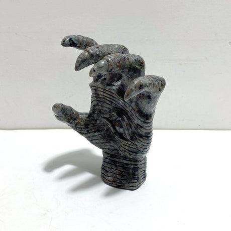 Yooperlite Stone Witchcore Demon Hand Carving - Wholesale Crystals