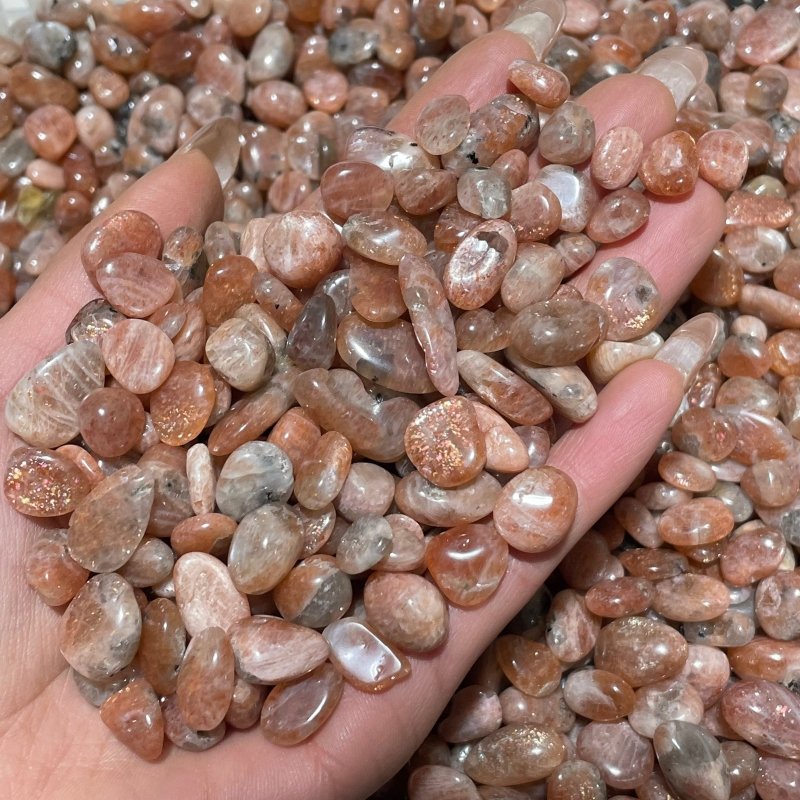 0.2-0.4in(5-10mm) High Quality Sunstone Gravel Chips Wholesale -Wholesale Crystals
