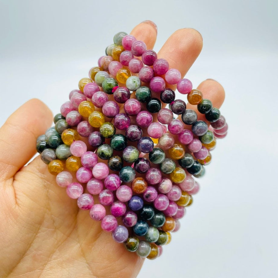 Rainbow Tourmaline Bracelet – Astrolyszics
