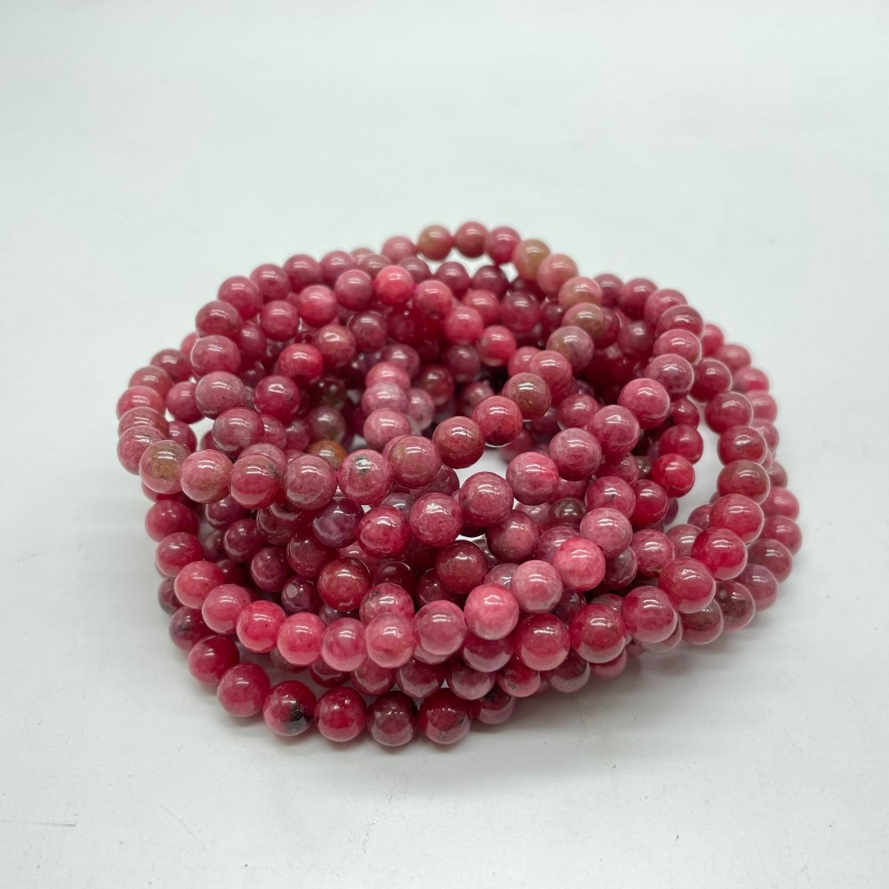 High Quality Purple Rose Quartz Bracelet Wholesale 5pcs