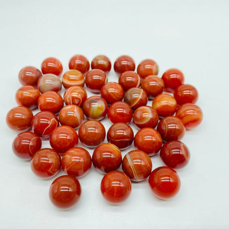 Carnelian Stripe Sphere Ball 
