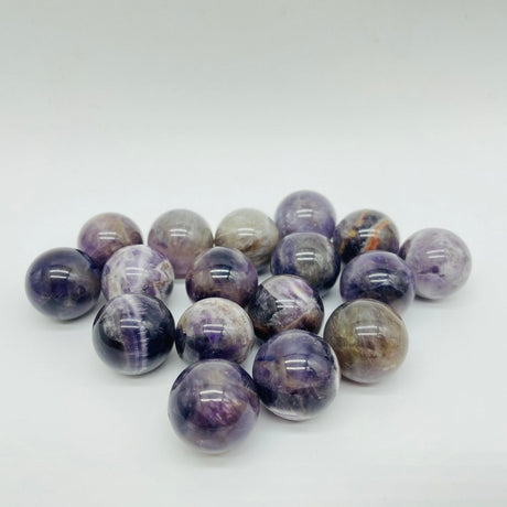Chevron Amethyst Sphere Ball
