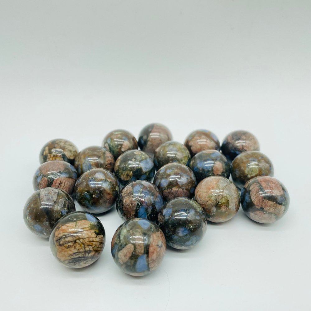 0.78in(2cm) Que Sera Stone Sphere Ball Wholesale -Wholesale Crystals