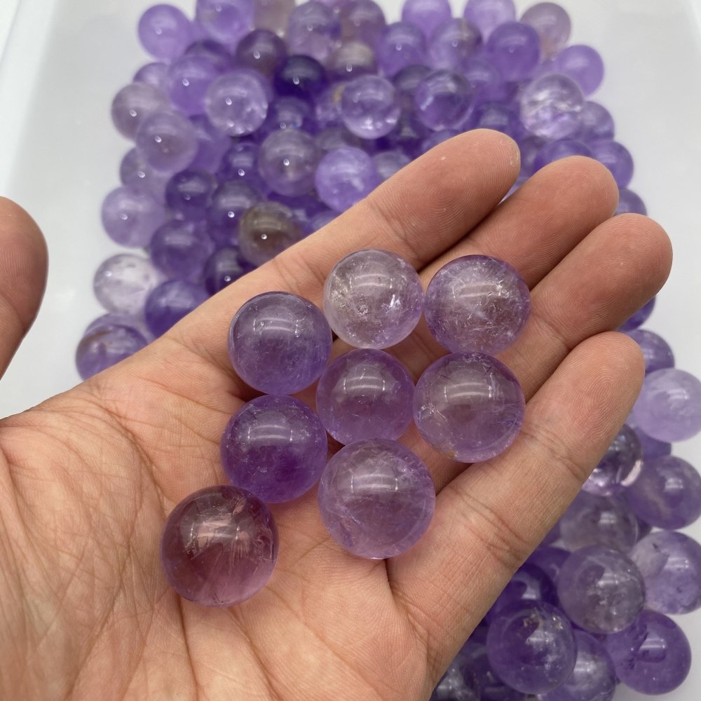 0.7in mini amethyst spheres wholesale -Wholesale Crystals