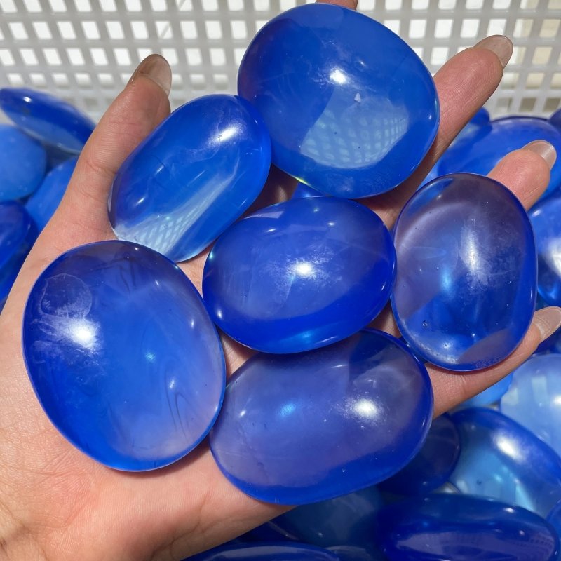 100 Pieces Blue Opalite Palm -Wholesale Crystals