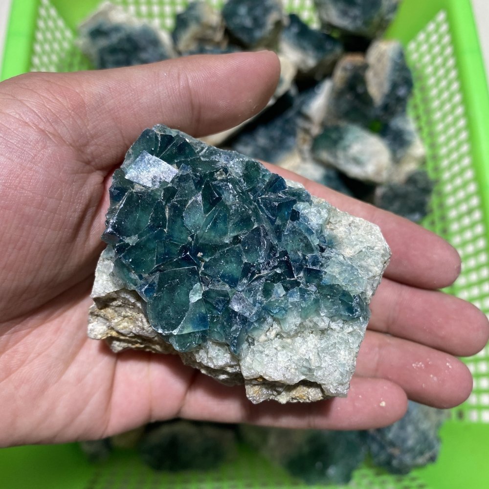 10kg(22lbs) green fluorite raw crystal wholesale -Wholesale Crystals