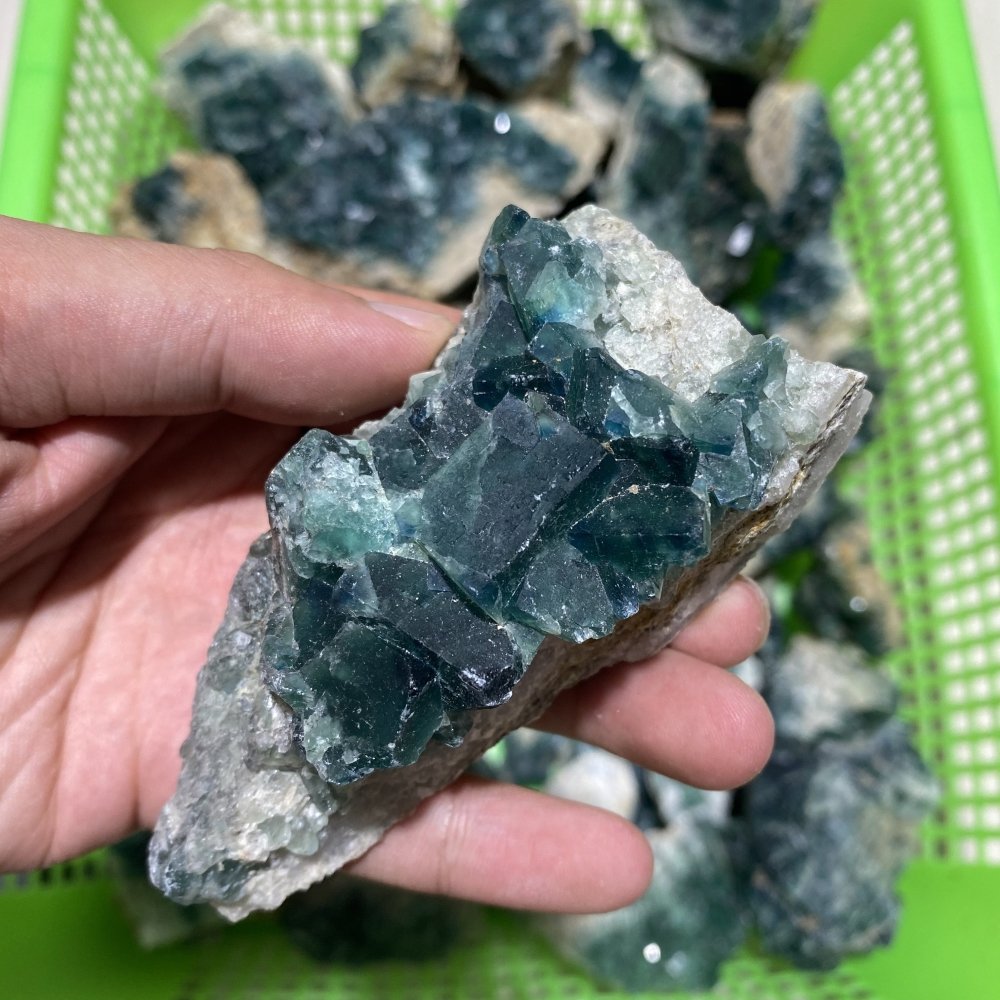 10kg(22lbs) green fluorite raw crystal wholesale -Wholesale Crystals