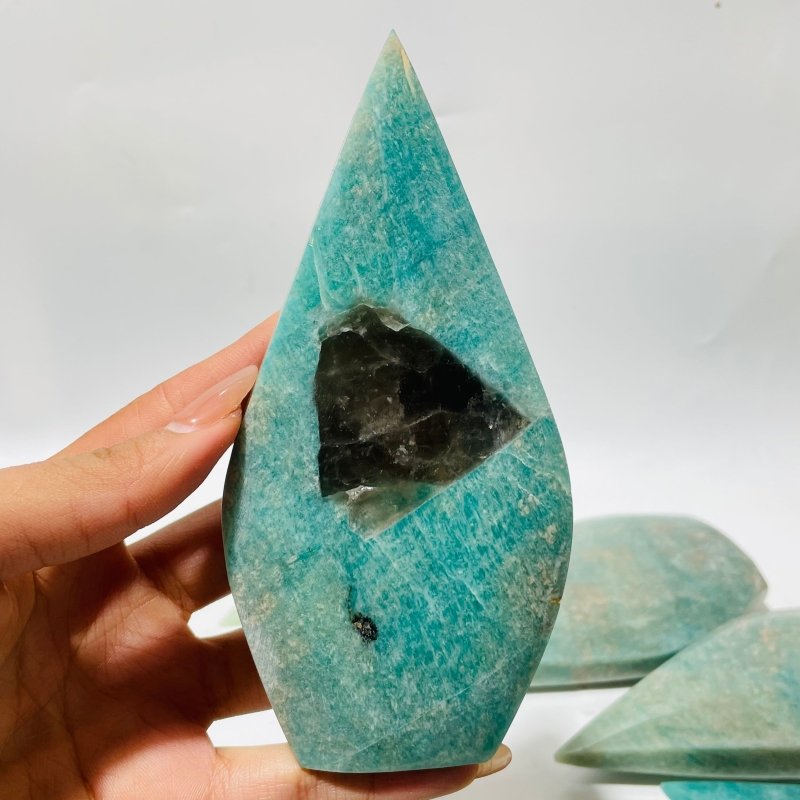11 Pieces Amazonite Arrow Head Crystal Carving -Wholesale Crystals