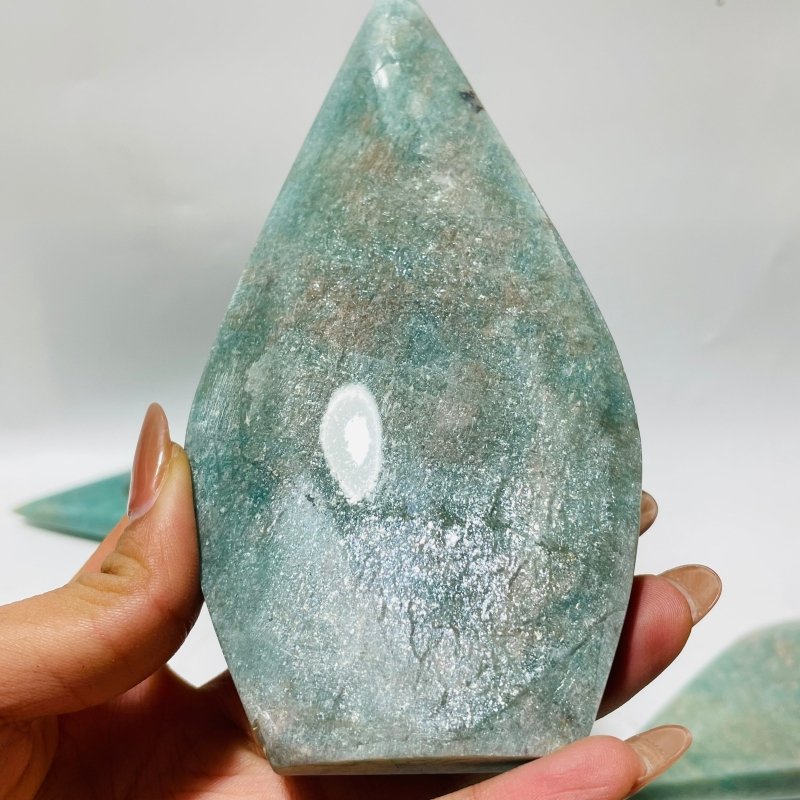 11 Pieces Amazonite Arrow Head Crystal Carving -Wholesale Crystals