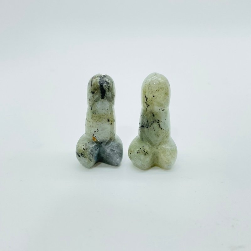 11 Types Crystal Penis Phallus Carving Wholesale Labradorite Lapis Lazuli - Wholesale Crystals