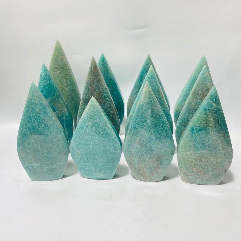 12 Pieces Beautiful Amazonite Arrow Head -Wholesale Crystals