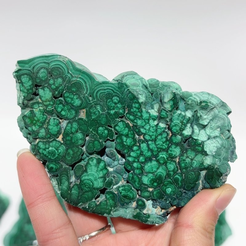 12 Pieces High Quality Beautiful Malachite Slab -Wholesale Crystals