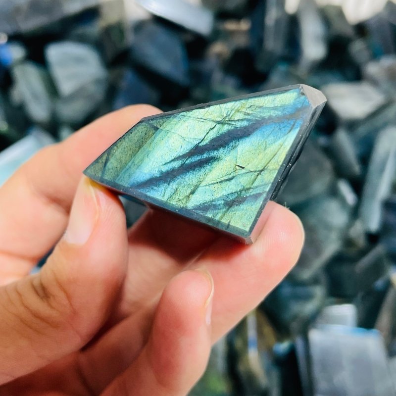 217 Pieces Beautiful Labradorite High Quality Small Free Form -Wholesale Crystals