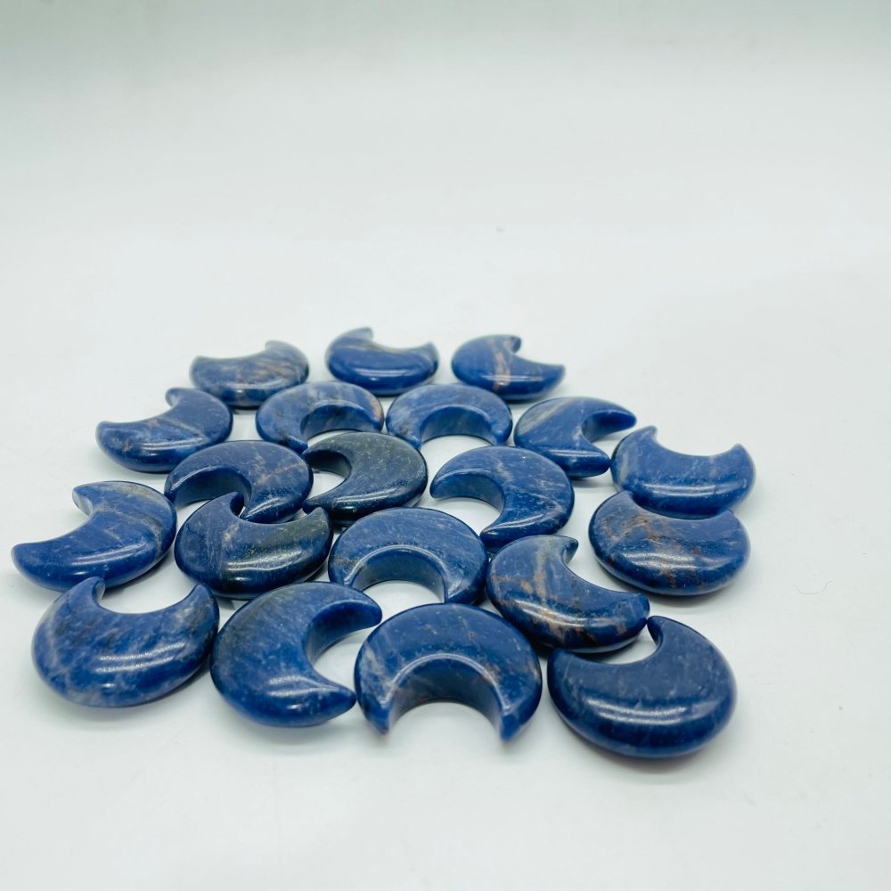 1.2in(3cm) Sodalite Moon Wholesale -Wholesale Crystals