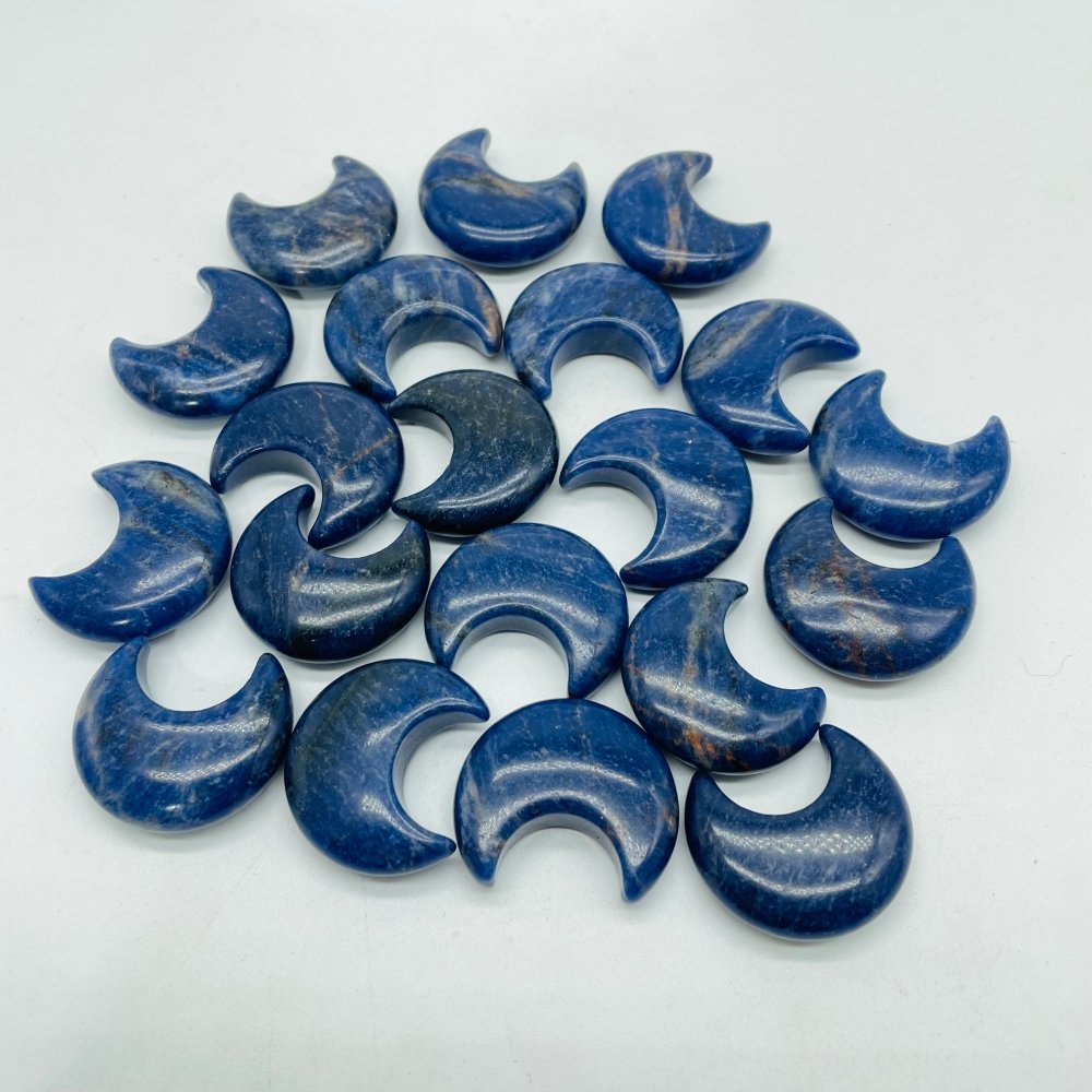 1.2in(3cm) Sodalite Moon Wholesale -Wholesale Crystals