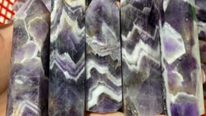 Chevron Amethyst Tower Wholesale Crystal Points -Wholesale Crystals