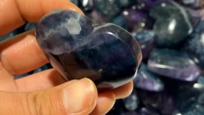 Rainbow Fluorite Heart Wholesale -Wholesale Crystals