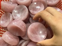 Rose Quartz Shallow Bowl Wholesale -Wholesale Crystals