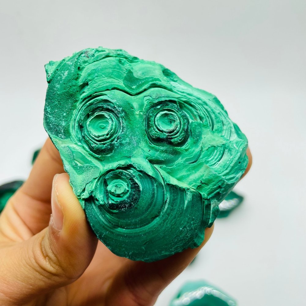 15 Pieces Polished Malachite -Wholesale Crystals