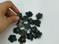 Moss Agate Sea Turtle Carving Wholesale