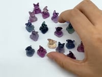 Rainbow Fluorite Ghost Dog Carving Crystal Wholesale -Wholesale Crystals
