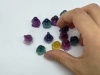 Rainbow Fluorite Mini Penguin Carving Crystal Wholesale -Wholesale Crystals