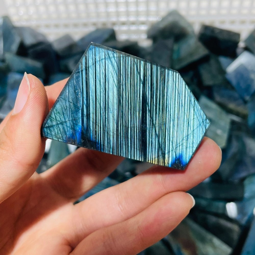 155 Pieces High Quality Small Labradorite Free Form -Wholesale Crystals