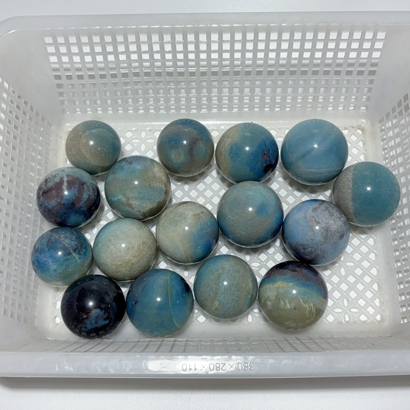 16 Pieces Beautiful Trolleite Spheres -Wholesale Crystals