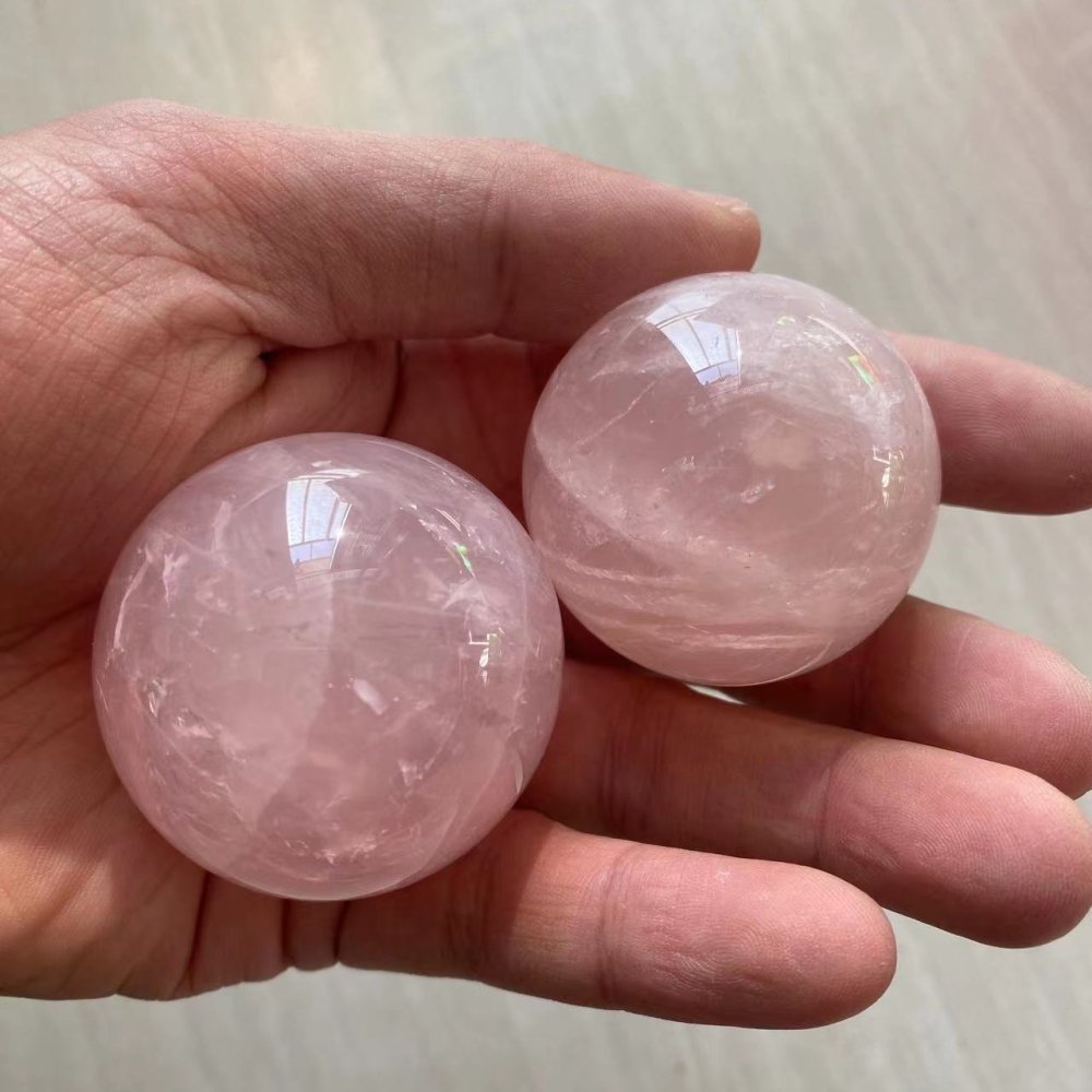 1.7-2.1in Rose Quartz Ball Wholesale -Wholesale Crystals