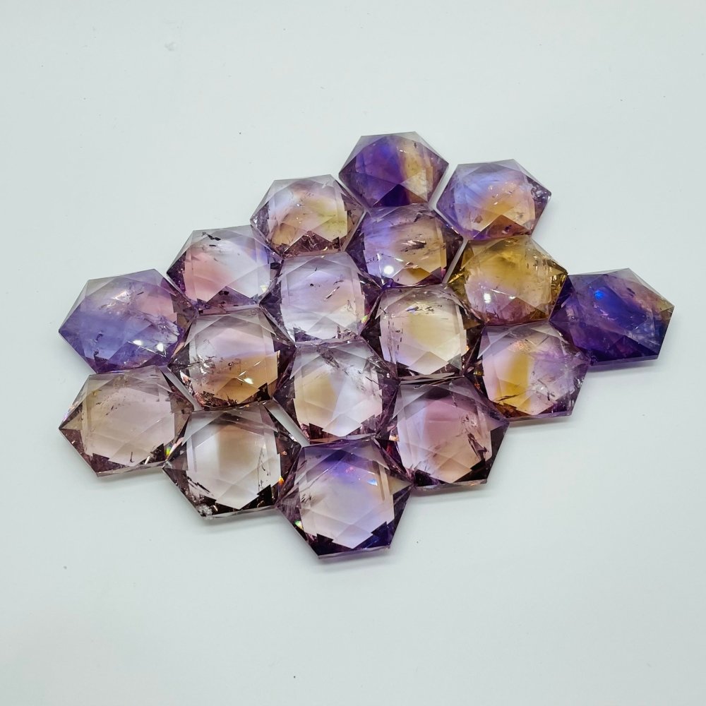 17 Pieces Beautiful High Quality Ametrine Star Of David Crystals -Wholesale Crystals