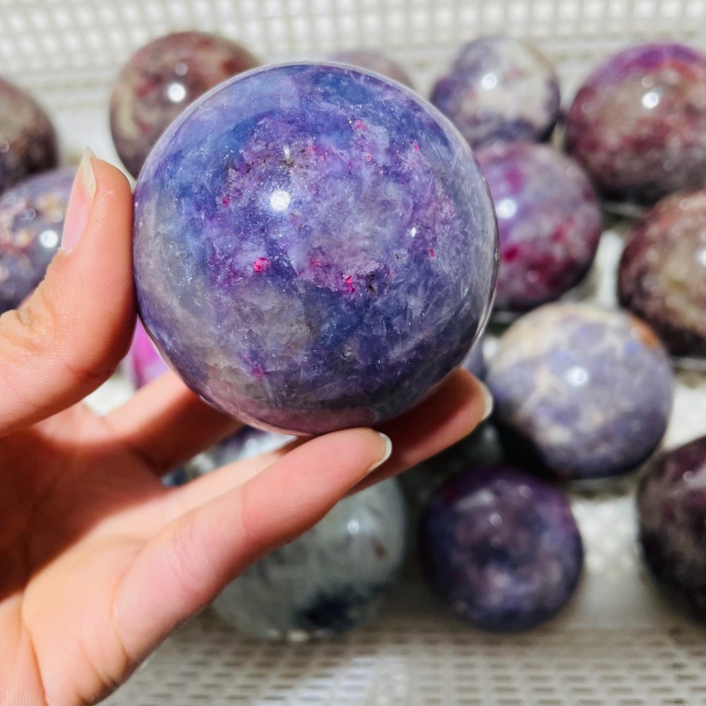 19 Pieces Unicorn Stone Spheres -Wholesale Crystals