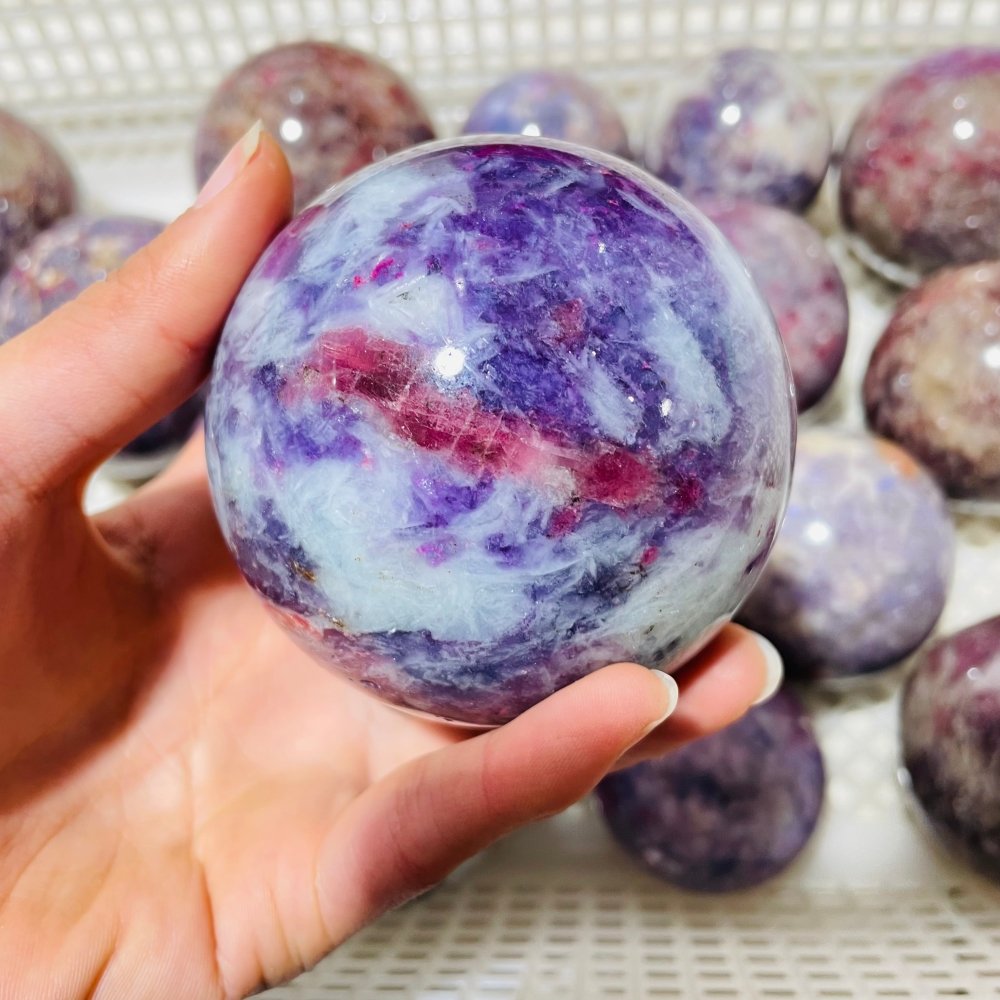 19 Pieces Unicorn Stone Spheres -Wholesale Crystals