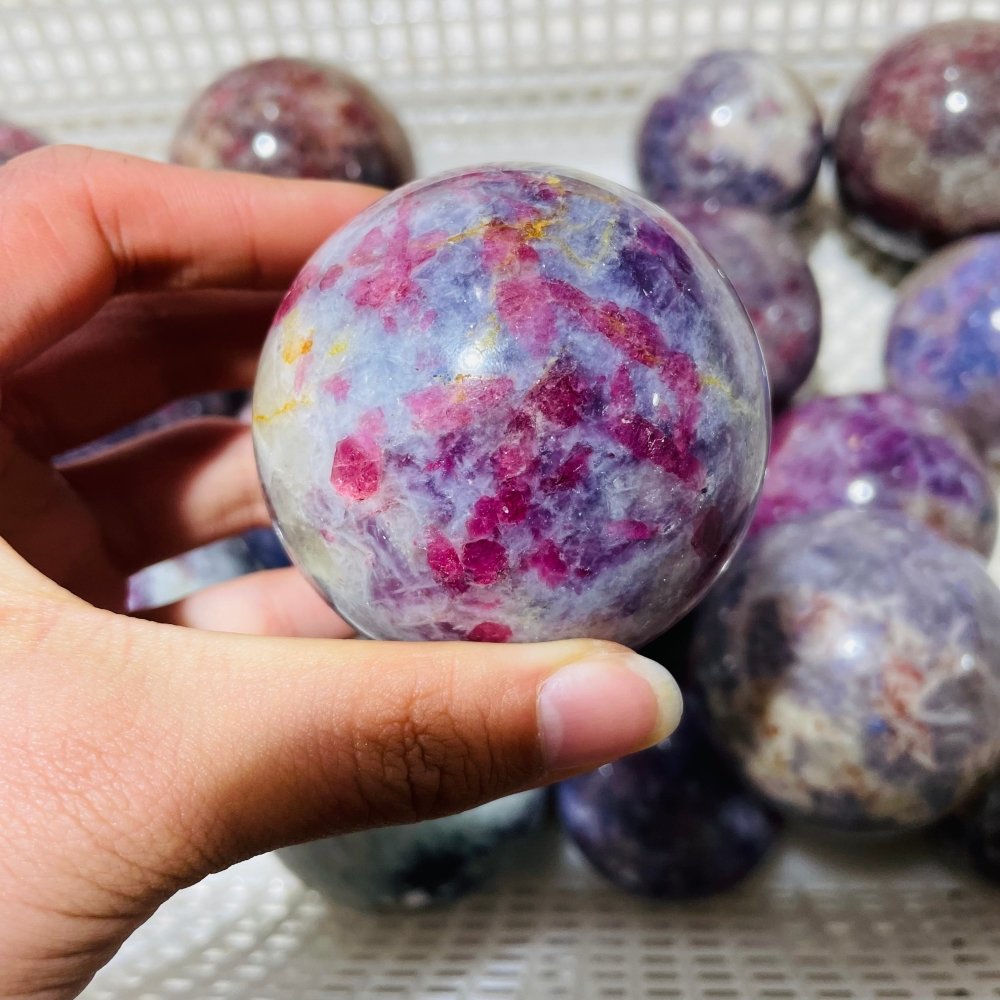 19 Pieces Unicorn Stone Spheres -Wholesale Crystals