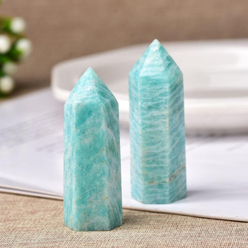 Amazonite Tower Point -Wholesale Crystals