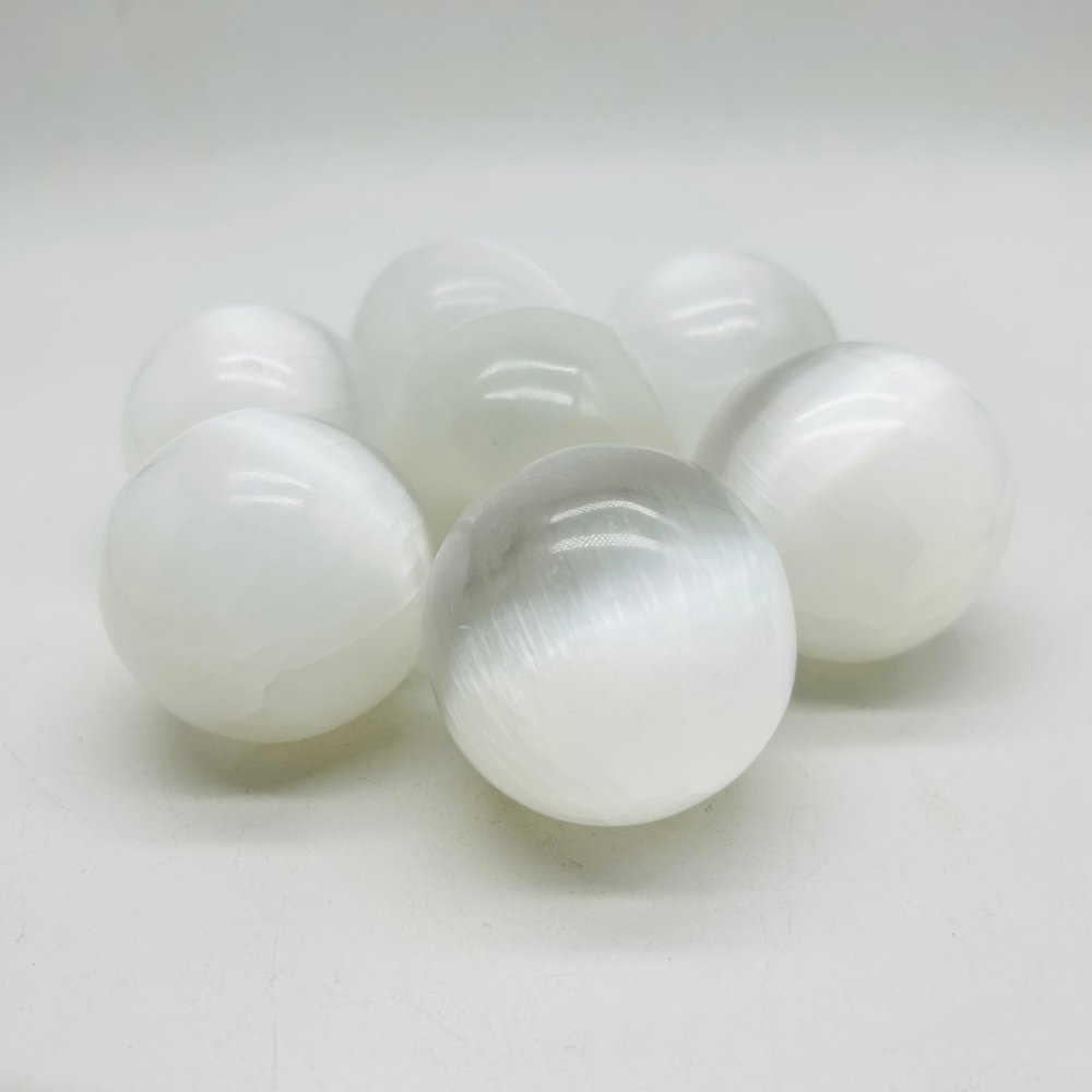 2 Inch Polished Selenite Spheres Ball Wholesale -Wholesale Crystals