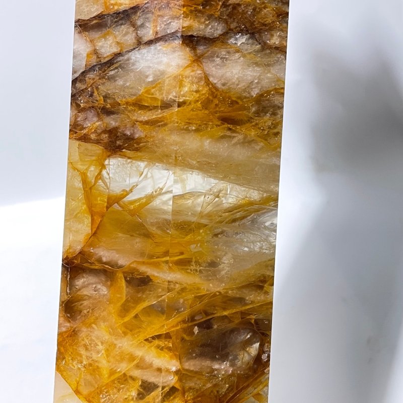 2 Pieces 20inch Large Beautiful Fire Quartz High Quality Tower -Wholesale Crystals