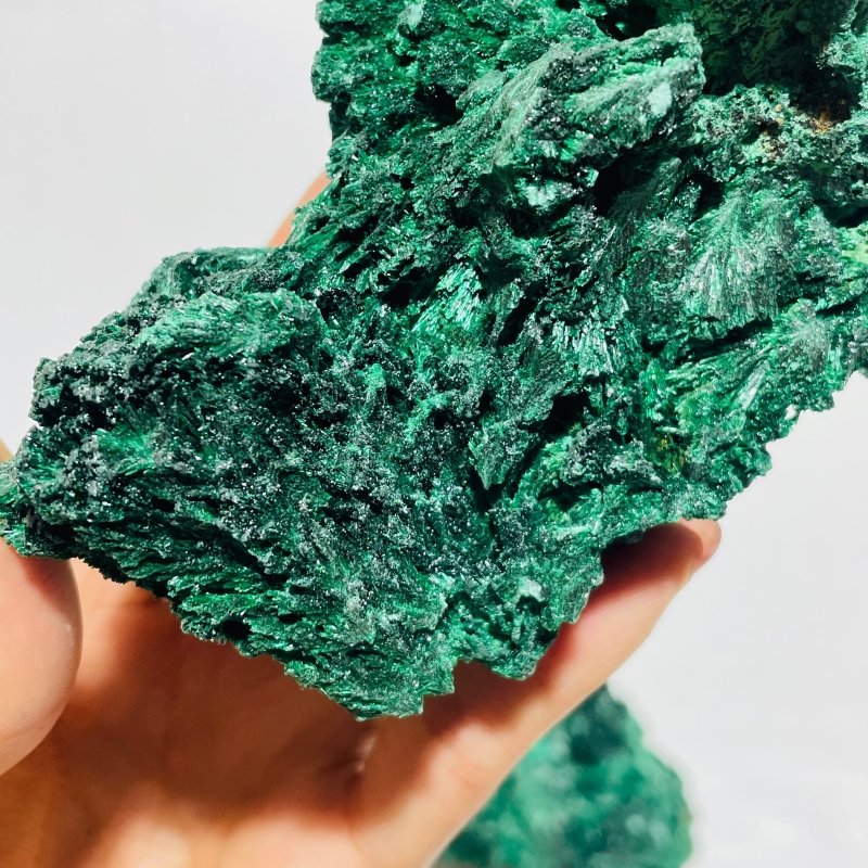 2 Pieces High Quality Large Raw Malachite Specimen -Wholesale Crystals