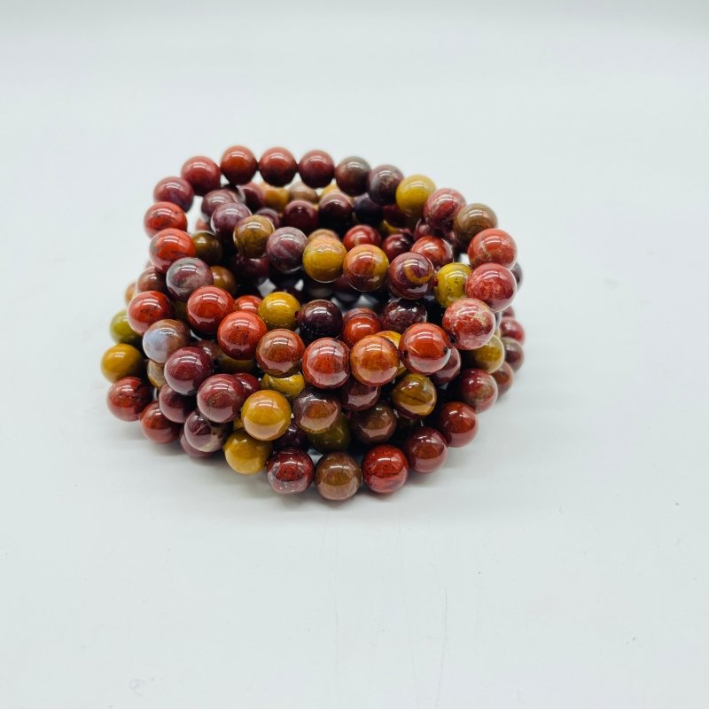2 Types Bracelets Wholesale Fighting Blood Agate Smoky Quartz -Wholesale Crystals