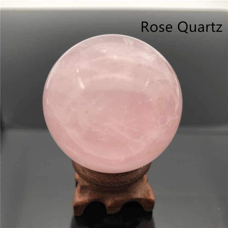 Brazil rose quartz spheres 2-3.5in(5-9cm) -Wholesale Crystals