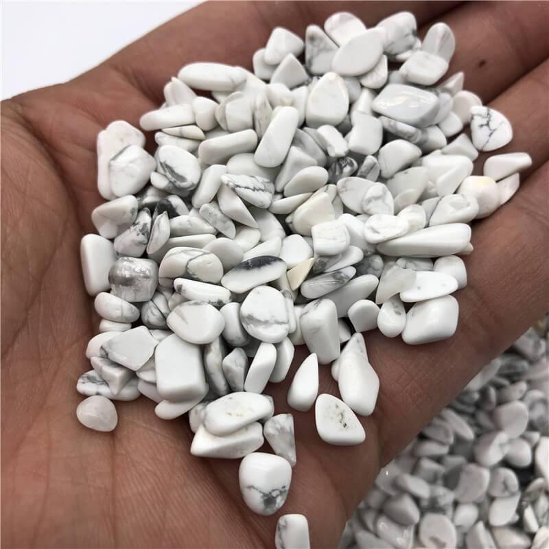 Howlite gravel stones Chips -Wholesale Crystals