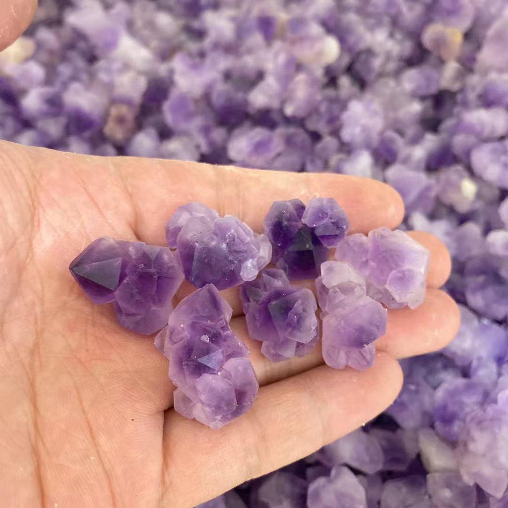 Amethyst cluster mini crystals -Wholesale Crystals
