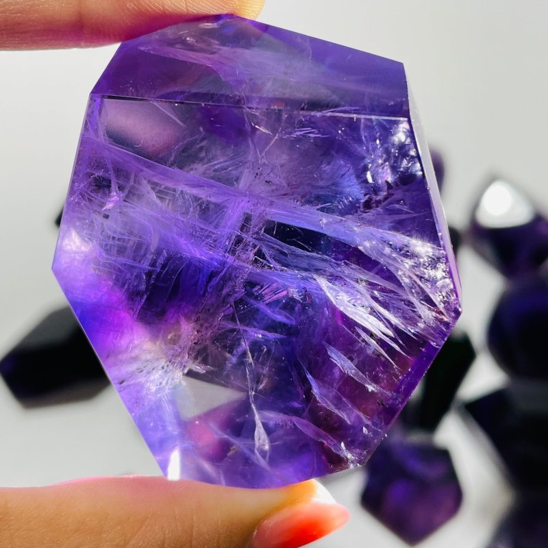 26 Pieces High Quality Brazil Amethyst Free Form -Wholesale Crystals