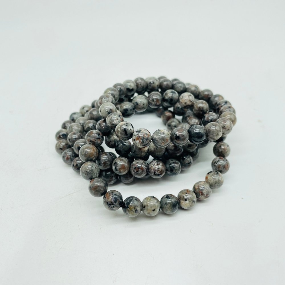 2Types Bracelet Wholesale Purple Rose Quartz Yooperlite -Wholesale Crystals