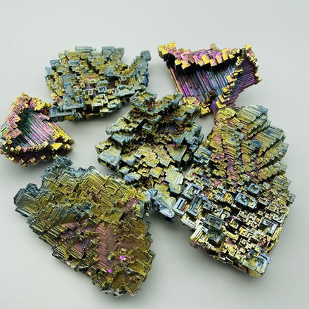 Bismuth Wholesale - 3 Pound Mixed Lot - 1/2 Ounce to 3 Ounce Crystals - offers WA2