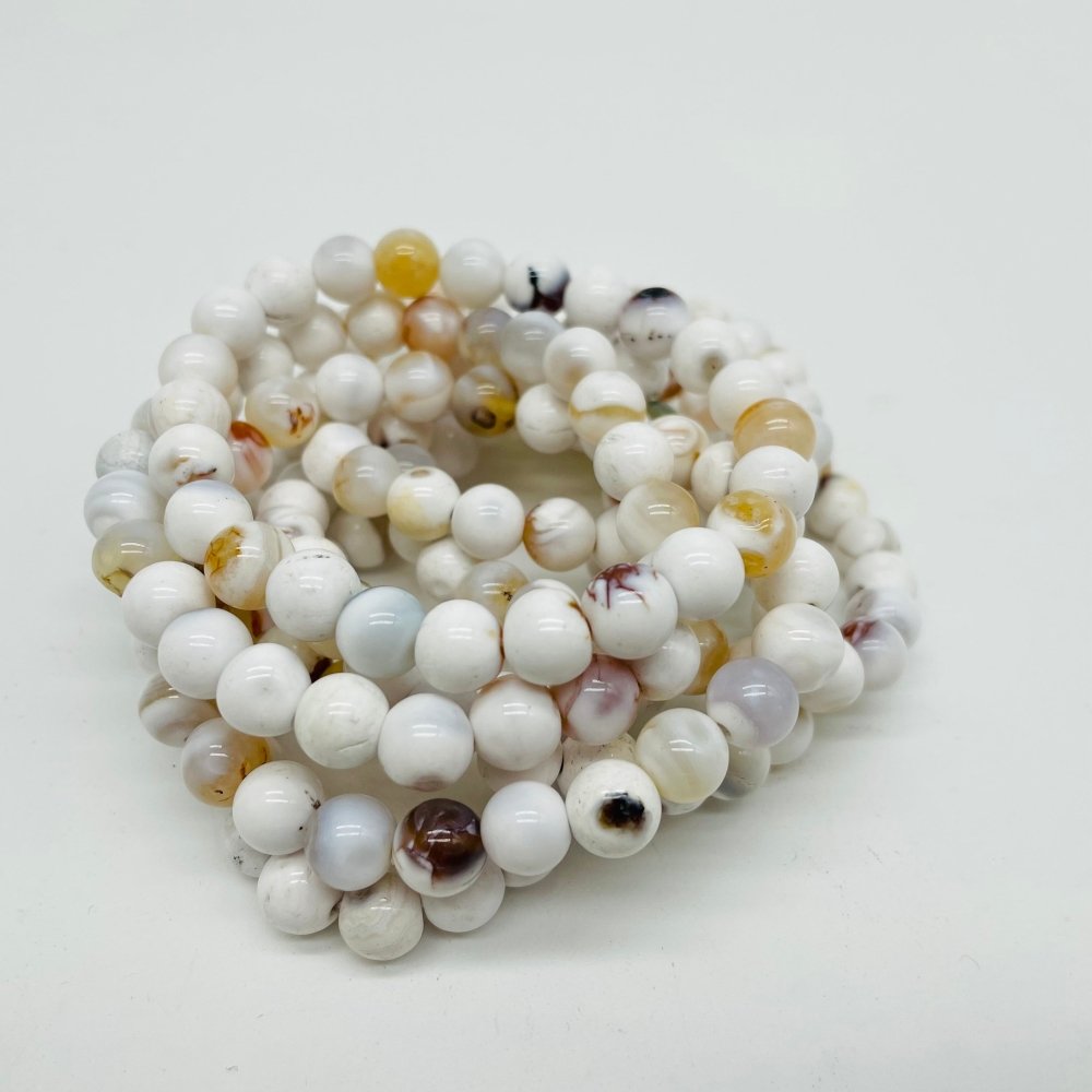 3 Types Bracelet India Moonstone White Agate Wholesale -Wholesale Crystals